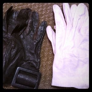 Leather Winter Gloves
